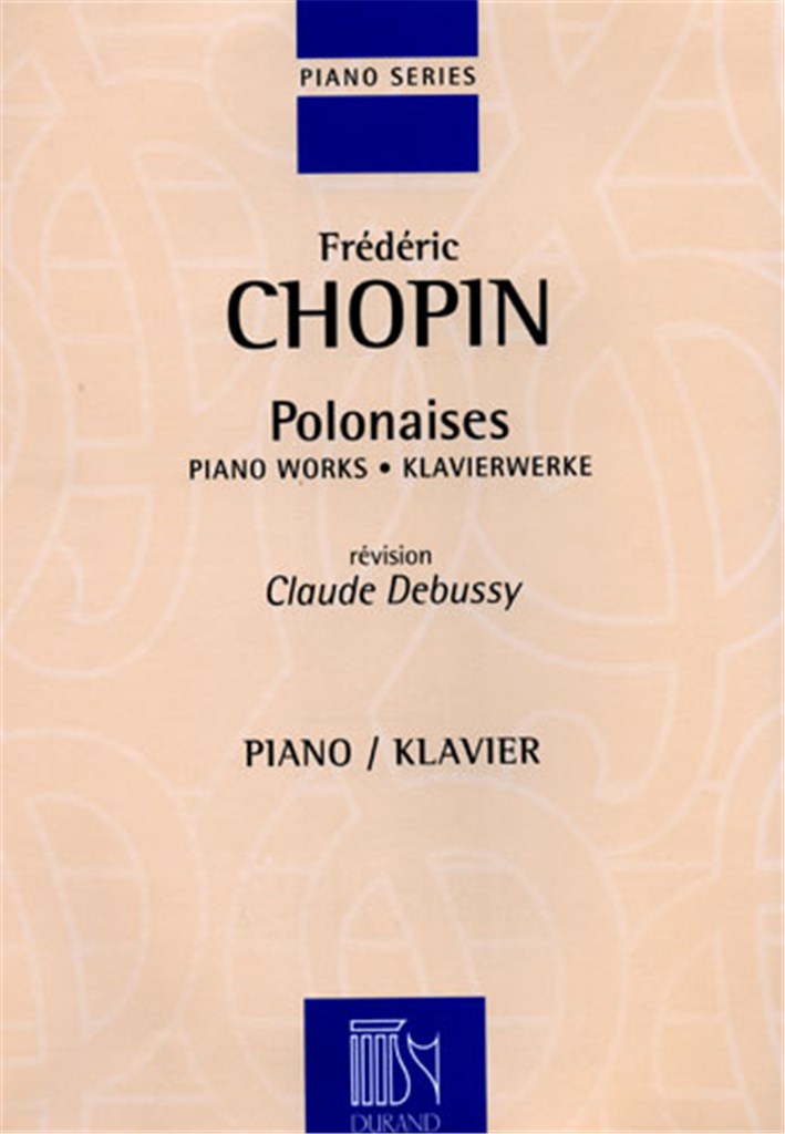 Polonaises pour piano révision de Claude Debussy